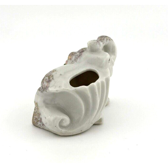 Tooth Pick Holder Vintage Cute Elephant With Trunk Up Good Luck Japan - Picture 6 of 11